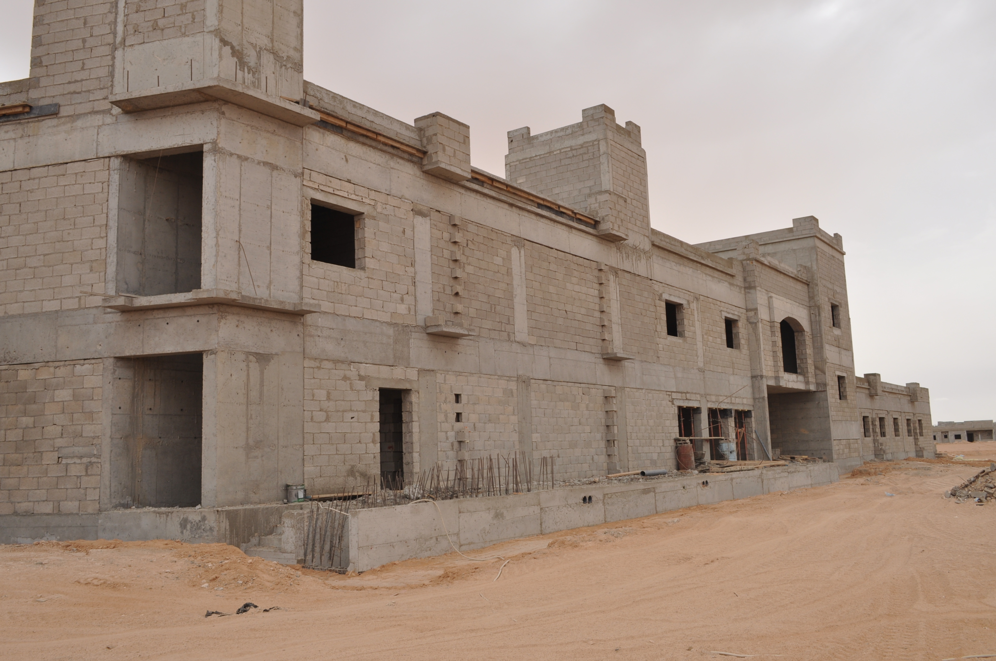 Al-Assa Projesi - Spor Salonu Binası - Zuwara / LIBYA